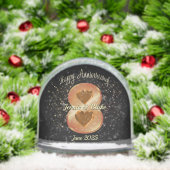 写真パーソナライズされた8周年記念ギフト (クリスマス)