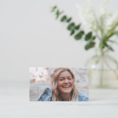 写真パーソナライズされた エンクロージャーカード (スタンド正面)