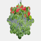 写真パーソナライズされた オーナメントカード (左)