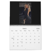 写真パーソナライズされた カレンダー (3月 2026)