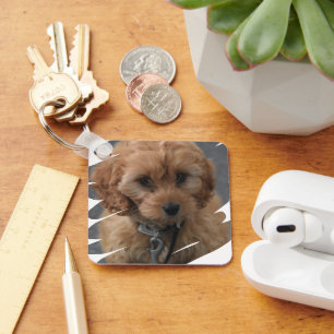 写真パーソナライズされた キーホルダー