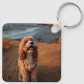 写真パーソナライズされた キーホルダー (裏面)