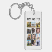 写真パーソナライズされた キーホルダー (正面左)