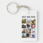 写真パーソナライズされた キーホルダー (正面)