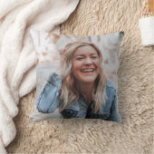 写真パーソナライズされた クッション (ブランケット)