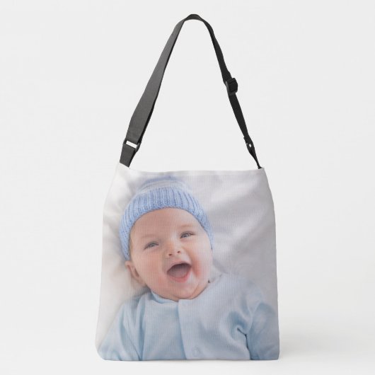 写真パーソナライズされた クロスボディバッグ (裏面)