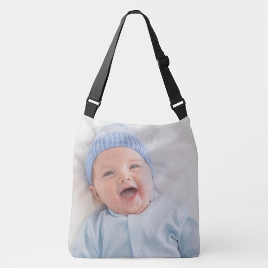 写真パーソナライズされた クロスボディバッグ (正面)