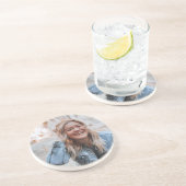 写真パーソナライズされた コースター (側面)
