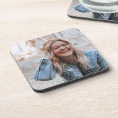 写真パーソナライズされた コースター (左側)