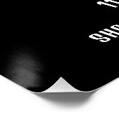 写真パーソナライズされた、サンタクロース来場者 ポスター (コーナー)