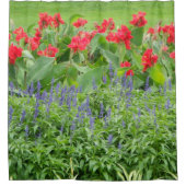 写真パーソナライズされた シャワーカーテン (正面)