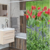 写真パーソナライズされた シャワーカーテン