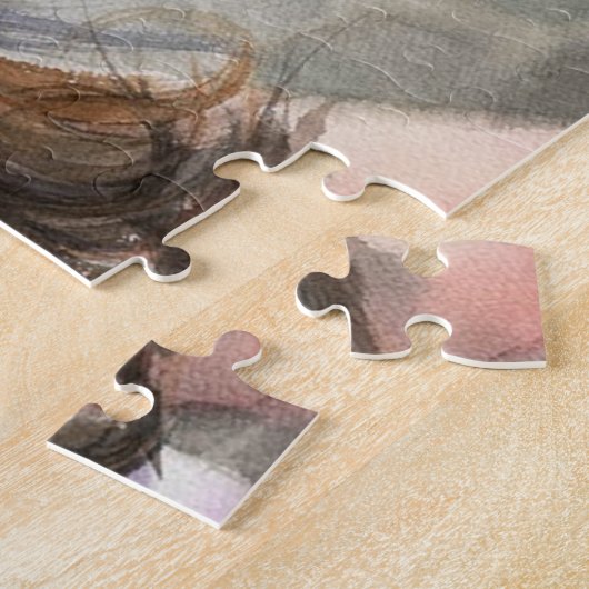 写真パーソナライズされた ジグソーパズル (側面)