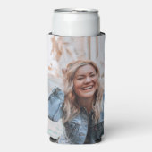 写真パーソナライズされた スリム缶クーラー (Seltzer正面)