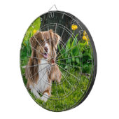 写真パーソナライズされた ダーツボード (正面右)