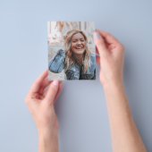 写真パーソナライズされた チラシ (手)