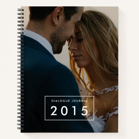 写真パーソナライズされた ノートブック (正面)