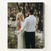 写真パーソナライズされた ノートブック (裏面)