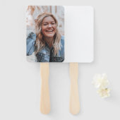 写真パーソナライズされた ハンドファン (正面&裏面)