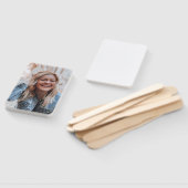 写真パーソナライズされた ハンドファン (組立なし)