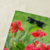 写真パーソナライズされた ビーチタオル (インサイチュ)