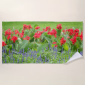 写真パーソナライズされた ビーチタオル (正面)