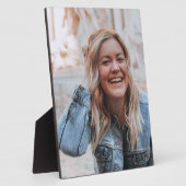 写真パーソナライズされた フォトプラーク (側面)