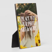 写真パーソナライズされた フォトプラーク (側面)