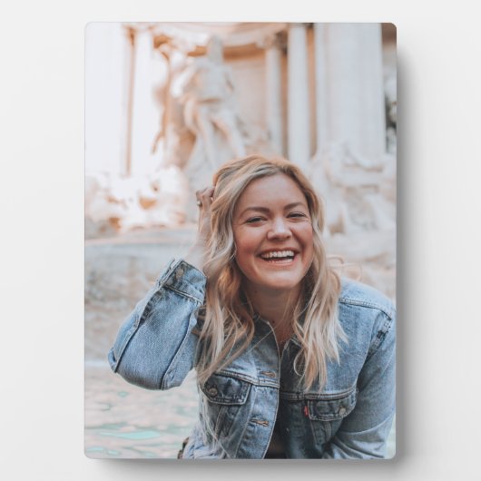 写真パーソナライズされた フォトプラーク (正面)