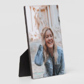 写真パーソナライズされた フォトプラーク (側面)