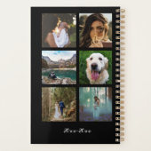 写真パーソナライズされた プランナー手帳 (裏面)