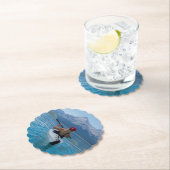 写真パーソナライズされた ペーパーコースター (インサイチュ)