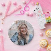 写真パーソナライズされた ペーパープレート (パーティー)