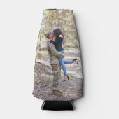 写真パーソナライズされた ボトルクーラー (正面)