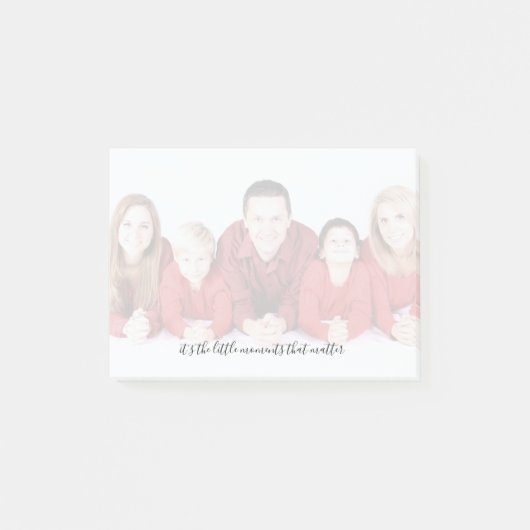 写真パーソナライズされた ポストイット (正面)