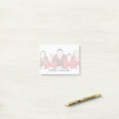 写真パーソナライズされた ポストイット (デスク上)