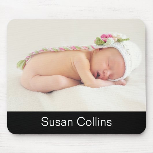 写真パーソナライズされた マウスパッド (正面)