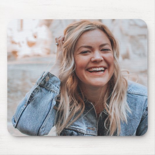 写真パーソナライズされた マウスパッド (正面)