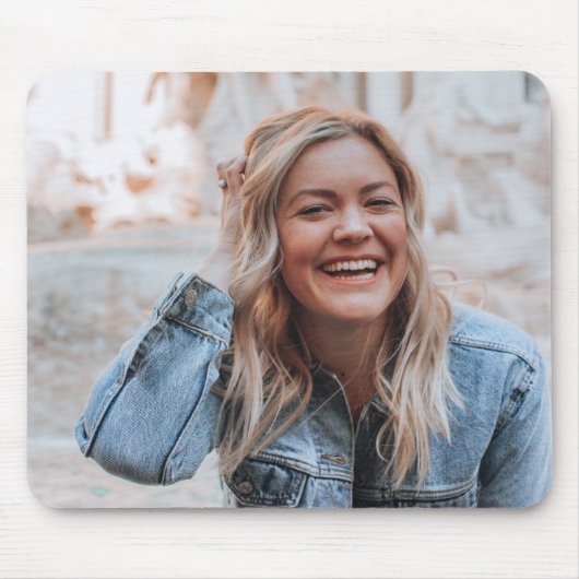 写真パーソナライズされた マウスパッド (正面)