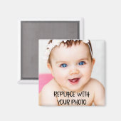 写真パーソナライズされた マグネット (正面/裏面)