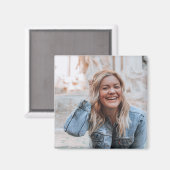 写真パーソナライズされた マグネット (正面/裏面)