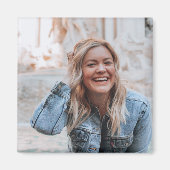 写真パーソナライズされた マグネット (正面)