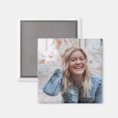 写真パーソナライズされた マグネット (正面/裏面)