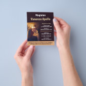 写真パーソナライズされた、マジシャン広告ズ チラシ (手)