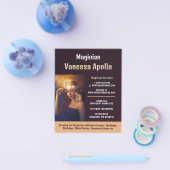 写真パーソナライズされた、マジシャン広告ズ チラシ (シングル)