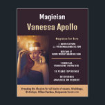 写真パーソナライズされた、マジシャン広告ズ チラシ<br><div class="desc">写真パーソナライズされた、マジシャンの広告ビラを名刺ストアで。</div>