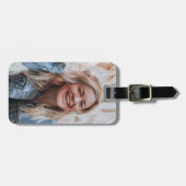 写真パーソナライズされた ラゲッジタグ (正面横)