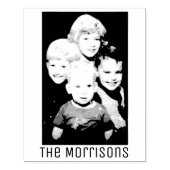 写真パーソナライズされた ラバースタンプ (インプリント)