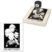 写真パーソナライズされた ラバースタンプ (押印)