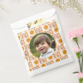 写真パーソナライズされた「ワン」レインボー&サンシャイン フェイバーバッグ (封をした状態)